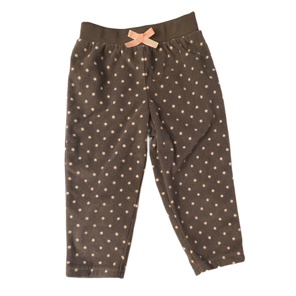 3 Pair Simple Joys Fleece Pants Baby Size 12 Months - Picture 3 of 6